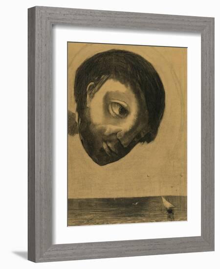 Guardian Spirit of the Waters, 1878-Odilon Redon-Framed Giclee Print