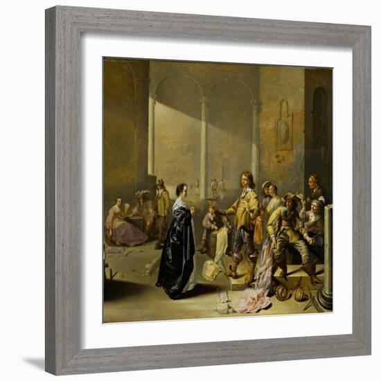 Guardroom Scene with Spoils of War, c.1635-1640-Jacob Duck-Framed Giclee Print