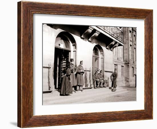 Guards, Amsterdam, 1898-James Batkin-Framed Photographic Print