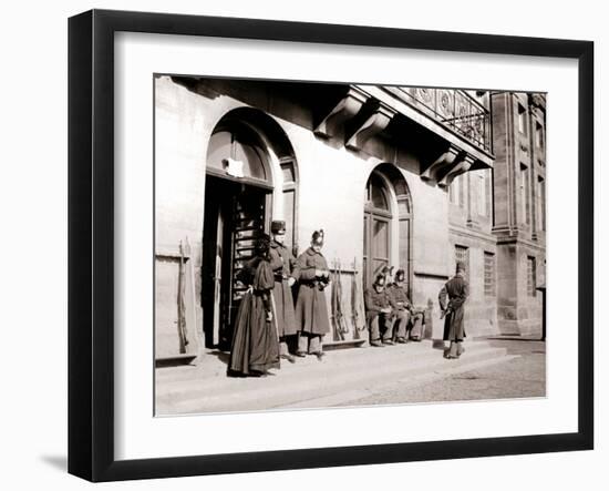 Guards, Amsterdam, 1898-James Batkin-Framed Photographic Print