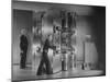 Guards Closing Bank Vault Door at Irving Trust Company-Herbert Gehr-Mounted Photographic Print