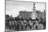 Guards in the Mall, London, Early 20th Century-null-Mounted Giclee Print