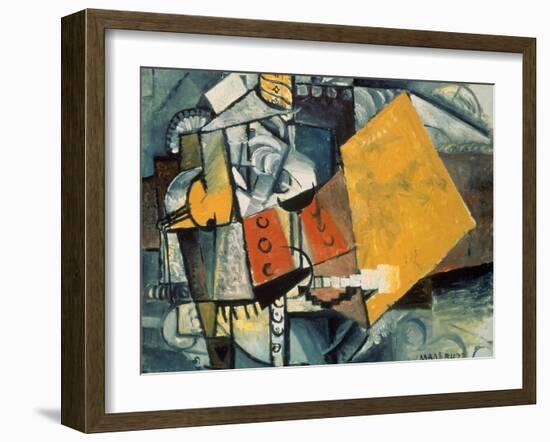 Guardsman, c.1913-Kasimir Malevich-Framed Giclee Print