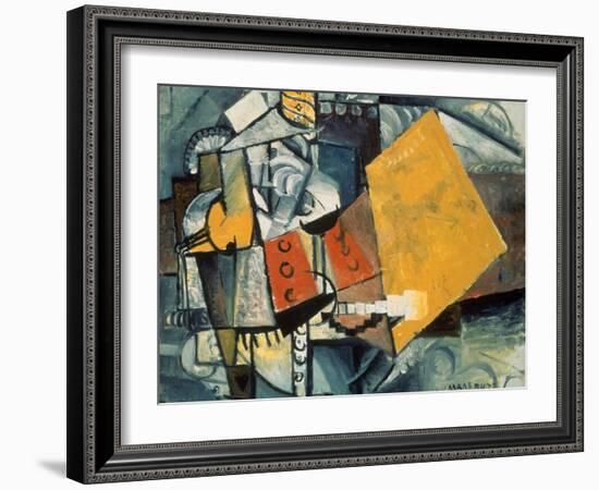 Guardsman, c.1913-Kasimir Malevich-Framed Giclee Print