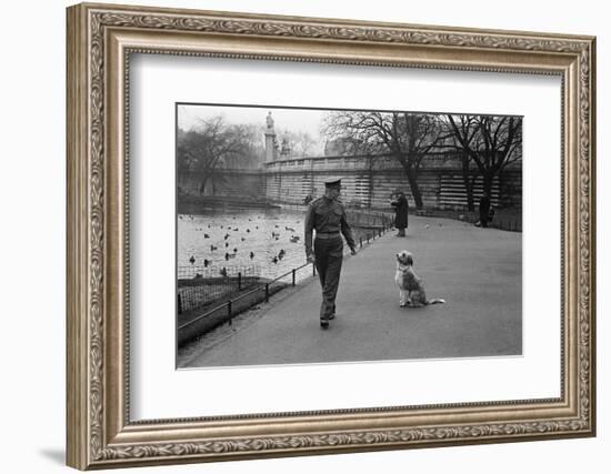 Guardsmen, Circa 1948-George Greenwell-Framed Photographic Print