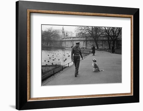 Guardsmen, Circa 1948-George Greenwell-Framed Photographic Print