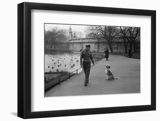Guardsmen, Circa 1948-George Greenwell-Framed Photographic Print