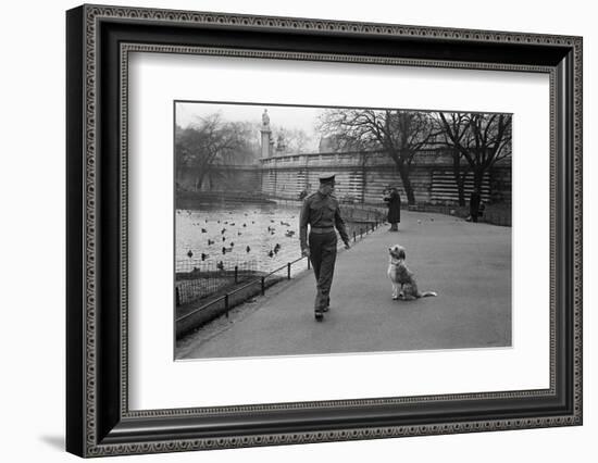 Guardsmen, Circa 1948-George Greenwell-Framed Photographic Print