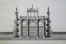 Architectural Illustration, from Architettura Civile, 1737-Guarino Guarini-Premier Image Canvas