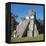 Guatemala, El Peten, Archaeological Site, Tikal National Park, Temple of the Masks or Moon-null-Framed Premier Image Canvas