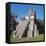 Guatemala, El Peten, Archaeological Site, Tikal National Park, Temple of the Masks or Moon-null-Framed Premier Image Canvas