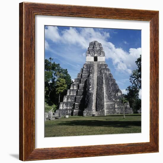 Guatemala, El Petén, Maya Civilization, Tikal National Park, Temple I-null-Framed Giclee Print