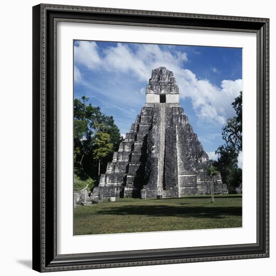 Guatemala, El Petén, Maya Civilization, Tikal National Park, Temple I-null-Framed Giclee Print
