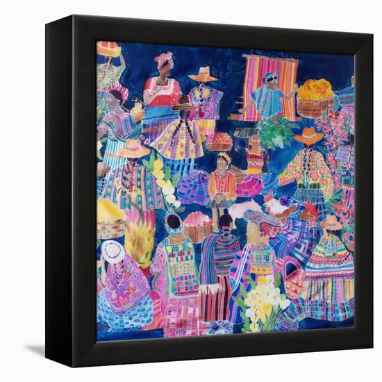 Guatemala Impressions-Hilary Simon-Framed Premier Image Canvas