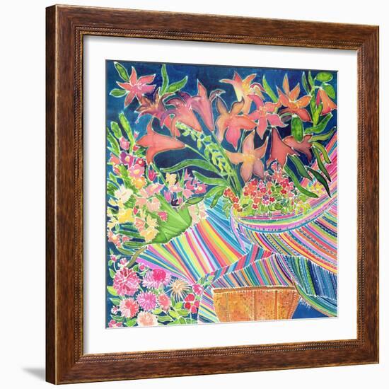 Guatemalan Lilies, Absolutely Fabulous Set, 1994-Hilary Simon-Framed Giclee Print