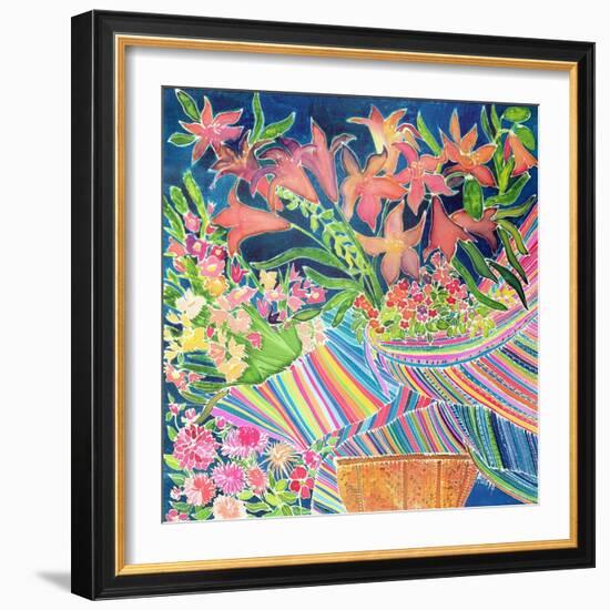 Guatemalan Lilies, Absolutely Fabulous Set, 1994-Hilary Simon-Framed Giclee Print