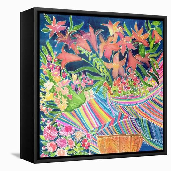 Guatemalan Lilies, Absolutely Fabulous Set, 1994-Hilary Simon-Framed Premier Image Canvas