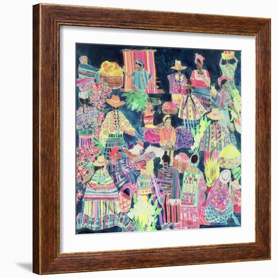 Guatemalan Market-Hilary Simon-Framed Giclee Print