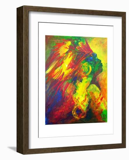 Guatiguana the Taino, 2011-Patricia Brintle-Framed Giclee Print