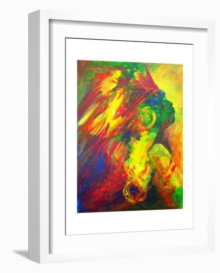 Guatiguana the Taino, 2011-Patricia Brintle-Framed Giclee Print