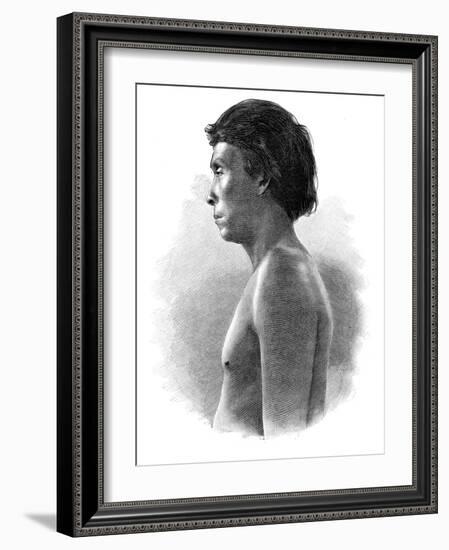 Guatsu Indian, Central America, C1890-Henri Thiriat-Framed Giclee Print