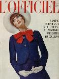 L'Officiel, 1975 - Sophia Loren, Chapeau de Jean Barthet, en Mousseline de Mohair Surpiquée-Guégan-Framed Stretched Canvas