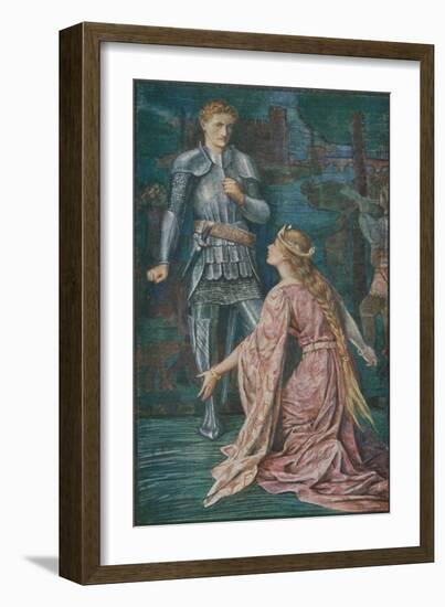 Guenevere and Sir Bors-Henry Justice Ford-Framed Giclee Print