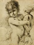 Mars with Cupid, 1649-Guercino (Giovanni Francesco Barbieri)-Giclee Print