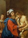 Christ Risen Appears to His Mother, 1629-Guercino (Giovanni Francesco Barbieri)-Giclee Print