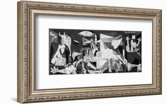 Guernica, c.1937-Pablo Picasso-Framed Art Print