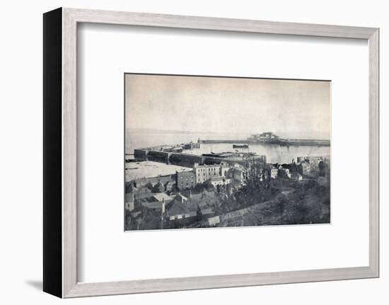 'Guernsey - St. Peter-Port and Castle Cornet', 1895-Unknown-Framed Photographic Print