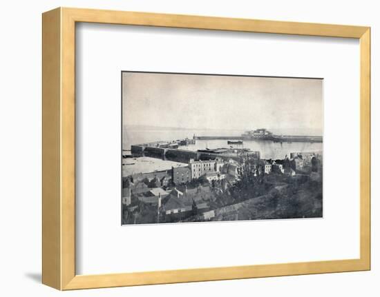 'Guernsey - St. Peter-Port and Castle Cornet', 1895-Unknown-Framed Photographic Print