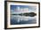 Guernsey Yacht Club and Castle Cornet in the Still Reflections of a Model Boat Pond, St Peter Port-David Clapp-Framed Photographic Print