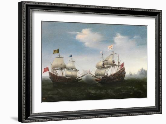 Guerre De Quatre-Vingts Ans - (Quatre Vingts Ans, Ou Revolte Des Pays Bas, Ou Guerre Des Gueux) Nav-Hendrick Cornelisz Vroom-Framed Giclee Print