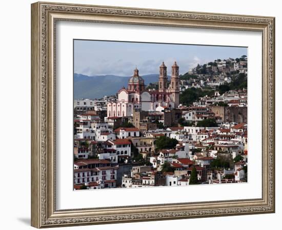 Guerrero, Taxco, Old Silver Mining Town of Taxco, Mexico-Paul Harris-Framed Photographic Print