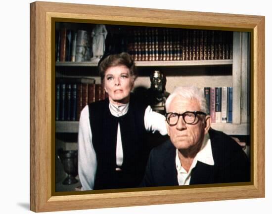 Guess Who's Coming To Dinner, Katharine Hepburn, Spencer Tracy, 1967-null-Framed Stretched Canvas