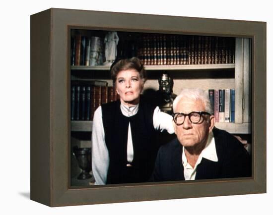 Guess Who's Coming To Dinner, Katharine Hepburn, Spencer Tracy, 1967-null-Framed Stretched Canvas