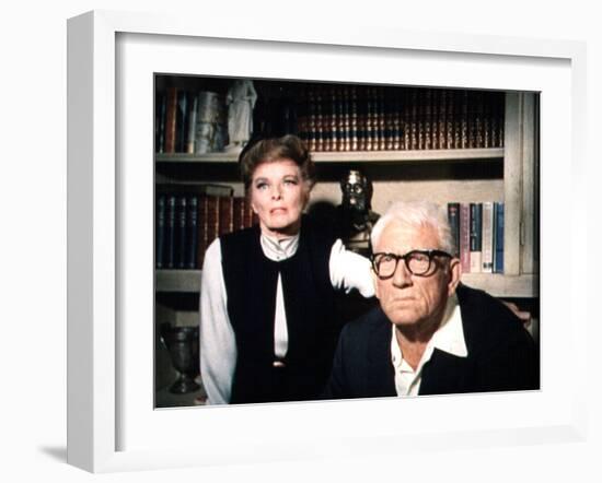 Guess Who's Coming To Dinner, Katharine Hepburn, Spencer Tracy, 1967-null-Framed Photo