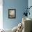 Guest Bathroom II-Elizabeth Medley-Framed Stretched Canvas displayed on a wall