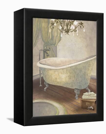 Guest Bathroom II-Elizabeth Medley-Framed Stretched Canvas