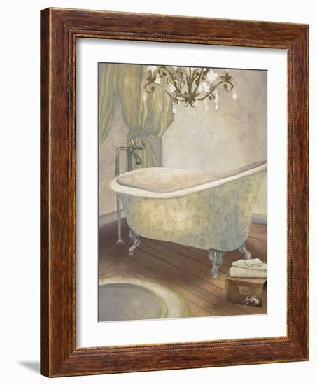 Guest Bathroom II-Elizabeth Medley-Framed Art Print