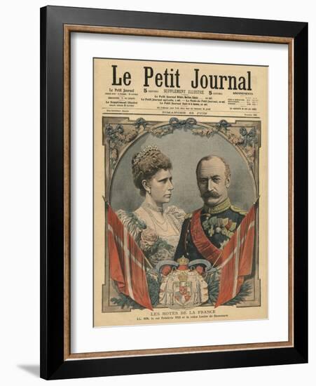 Guests of France, King Frederick Viii-French School-Framed Giclee Print