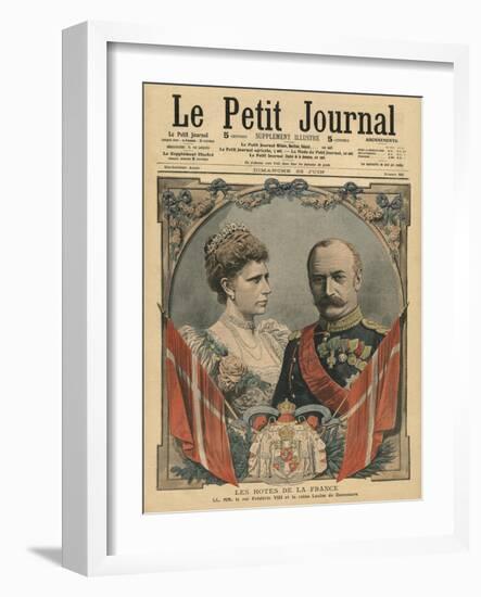 Guests of France, King Frederick Viii-French School-Framed Giclee Print