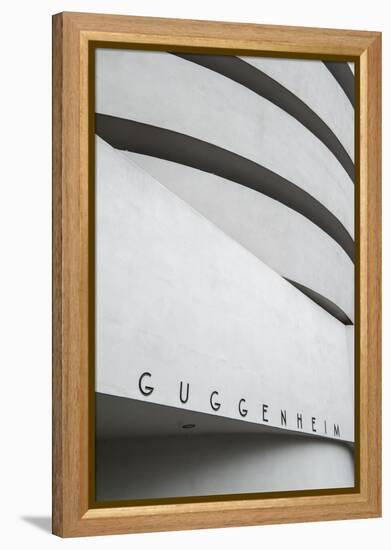 Guggenheim Museum, 5th Avenue, Manhattan, New York City, New York, USA-Jon Arnold-Framed Premier Image Canvas