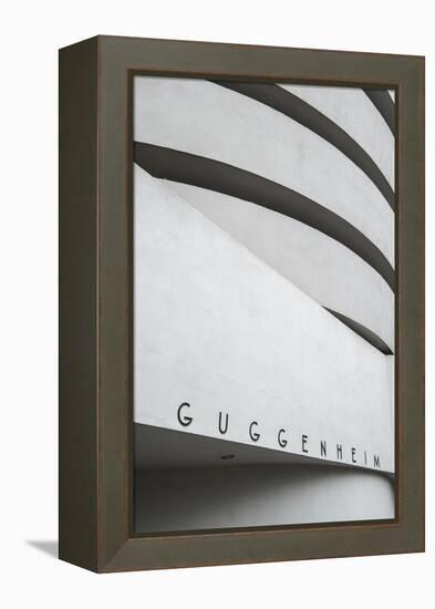 Guggenheim Museum, 5th Avenue, Manhattan, New York City, New York, USA-Jon Arnold-Framed Premier Image Canvas