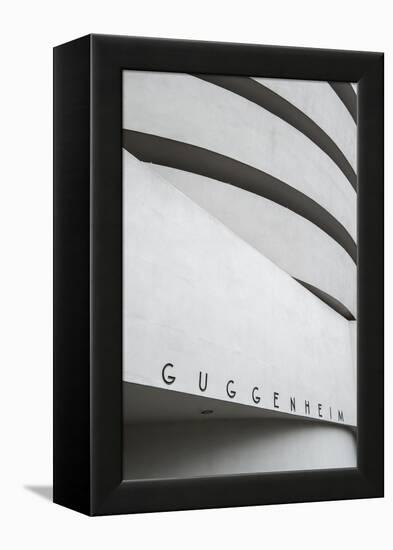 Guggenheim Museum, 5th Avenue, Manhattan, New York City, New York, USA-Jon Arnold-Framed Premier Image Canvas