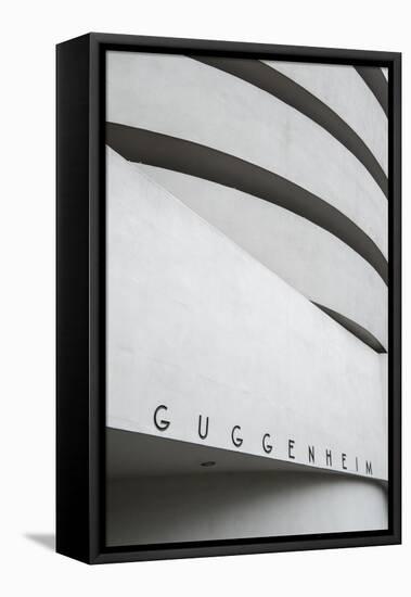 Guggenheim Museum, 5th Avenue, Manhattan, New York City, New York, USA-Jon Arnold-Framed Premier Image Canvas