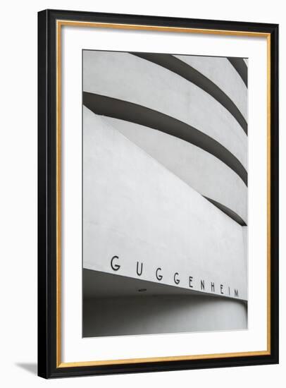 Guggenheim Museum, 5th Avenue, Manhattan, New York City, New York, USA-Jon Arnold-Framed Photographic Print