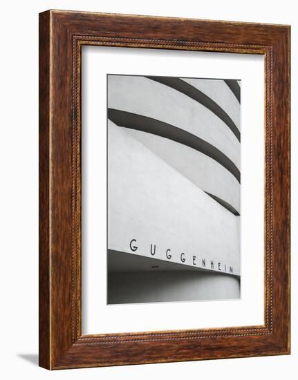 Guggenheim Museum, 5th Avenue, Manhattan, New York City, New York, USA-Jon Arnold-Framed Photographic Print