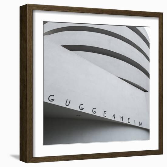 Guggenheim Museum, 5th Avenue, Manhattan, New York City, New York, USA-Jon Arnold-Framed Photographic Print